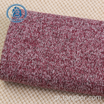 tecido de malha de lã quente 100% poliéster